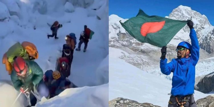 কালিয়াকৈরের শাকিল এভারেস্ট জয়ে মায়ের চোখে জল, এলাকায় উৎসবের আমেজ