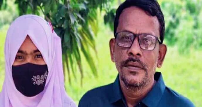 নাটোরে বাবা-মেয়ের একসঙ্গে এইচএসসি পরীক্ষায় অংশগ্রহন