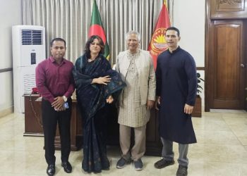 বোনকে নিয়ে প্রধান উপদেষ্টার সঙ্গে দেখা করলেন সোহেল তাজ