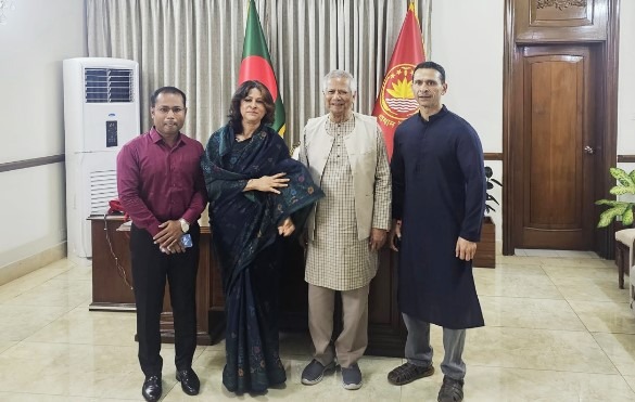 বোনকে নিয়ে প্রধান উপদেষ্টার সঙ্গে দেখা করলেন সোহেল তাজ