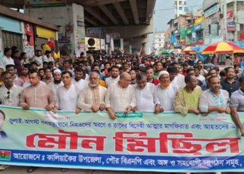 গাজীপুরে জুলাই-আগস্টে শহীদদের স্মরণে বিএনপির পথসভা