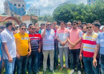 আশুলিয়ায় গণঅভ্যুত্থানে নিহতদের স্মরণে বিএনপির সমাবেশে অংশ নেন লায়ন খোরশেদ আলম