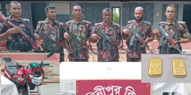 জীবননগর সীমান্তে ৩১ লাখ টাকা মূল্যের ২ টি স্বর্ণেরবার উদ্ধার