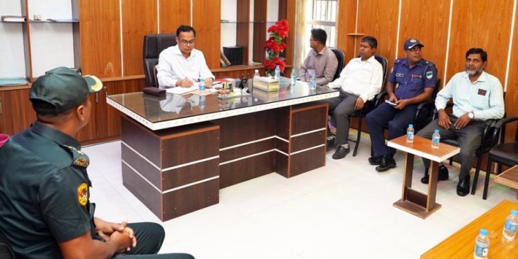 চুয়াডাঙ্গা জেলা কারাগার পরিদর্শন করলেন জেলা প্রশাসক মোহাম্মদ জহিরুল ইসলাম