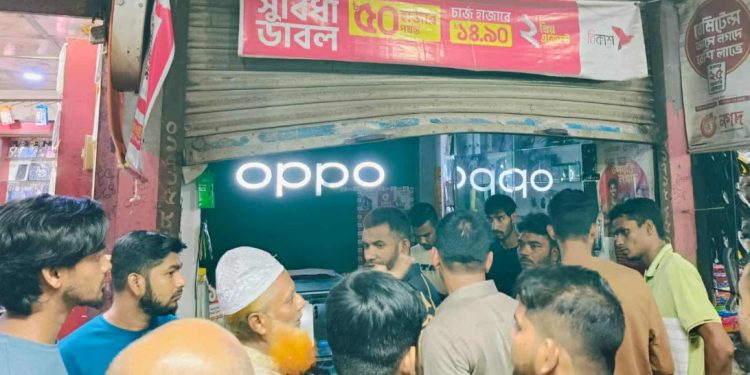 ঝিনাইদহ কালীগঞ্জে মোবাইলের দোকানে দুর্ধর্ষ চুরি