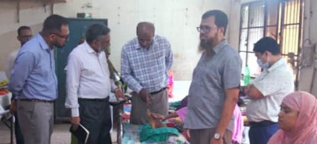 বিভিন্ন অনিয়ম ও অব্যবস্থাপনার অভিযোগে বিভাগীয় স্বাস্থ্য পরিচালকের নাটোর সদর হাসপাতাল পরিদর্শন