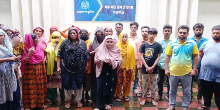 পঞ্চগড় সীমান্তে ২৩ জনকে বিএসএফের পুশ ইন