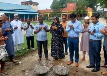 মির্জাপুর পৌরসভার রাস্তা সংস্কার কাজের উদ্বোধন করলেন ইউএনও এ.বি.এম