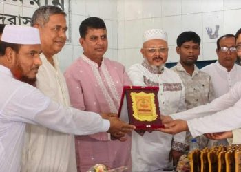 শ্রীপুরে জনাবালী মন্ডল শিক্ষা ফাউন্ডেশনের বৃত্তিপ্রদান ও সংবর্ধনা