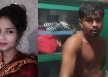 শ্রীপুরে স্বামীর বিরুদ্ধে স্ত্রী হত্যার অভিযোগ, উত্তেজিত জনতার অগ্নিসংযোগ