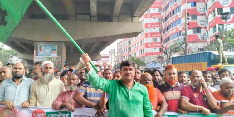 টঙ্গীতে বিএনপির প্রতিষ্ঠা বার্ষিকী উপলক্ষে বর্ণাঢ্য র্যালী