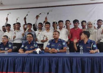 ঝিনাইদহে কোন প্রকার ঘুষ বা তদবির ছাড়া ট্রেইনি রিক্রুট কনস্টেবল পদে নিয়োগ সম্পন্ন