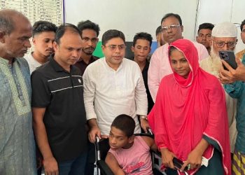 নেত্রকোনার কেন্দুয়ায় তারেক রহমানের উপহার পেলেন বিশেষ চাহিদা সম্পন্ন শিশু রিফাত