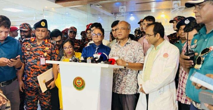টঙ্গীতে দগ্ধ তিন ফায়ার সার্ভিস সদস্যকে সব ধরনের সাপোর্ট দেবে সরকার: স্বরাষ্ট্র উপদেষ্টা