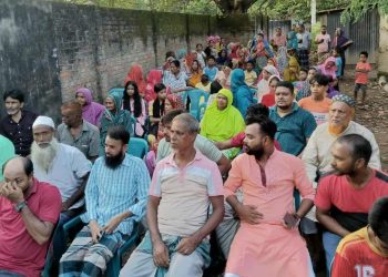 ‎মির্জাপুরে রতনের বিরুদ্ধে অবৈধভাবে জমি ও বাড়ি দখলের অভিযোগ এলাকাবাসীর প্রতিবাদ সভা