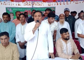 আমরা কোনো সন্ত্রাসী জমি দখল চাঁদাবাজিতে বিশ্বাসী নই -ব্যারিস্টার চৌধুরী ইশরাক আহমেদ সিদ্দিকী