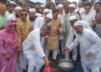 বিএনপির প্রতিষ্ঠাবার্ষিকী উপলক্ষে শ্রীপুরে মাছের পোনা অবমুক্তকরণ