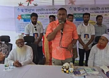 অসহায় মানুষের পাশে থাকার অঙ্গীকার লায়ন মোঃ খোরশেদ আলমের