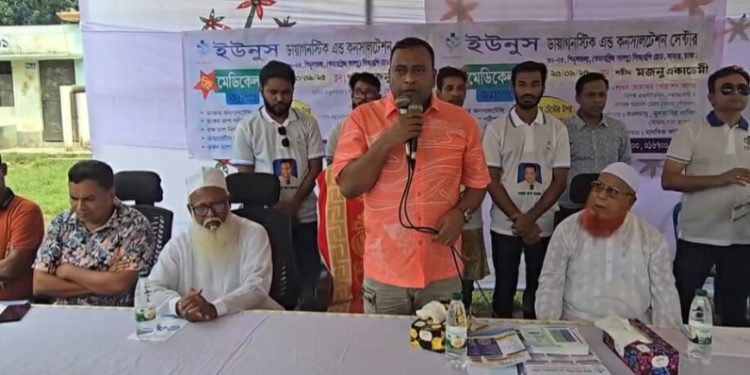 অসহায় মানুষের পাশে থাকার অঙ্গীকার লায়ন মোঃ খোরশেদ আলমের