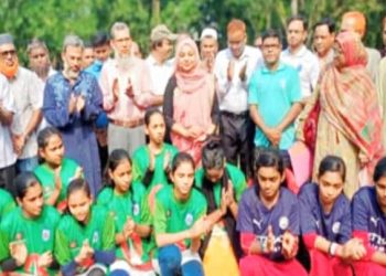 নাটোরের গুরুদাসপুরে গ্রীষ্মকালীন ক্রীড়া প্রতিযোগিতার উদ্বোধন