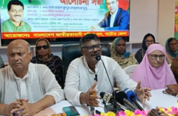 আওয়ামী শাসন আমলে নারীরা সবচেয়ে বেশি নির্যাতিত হয়েছে- দুলু