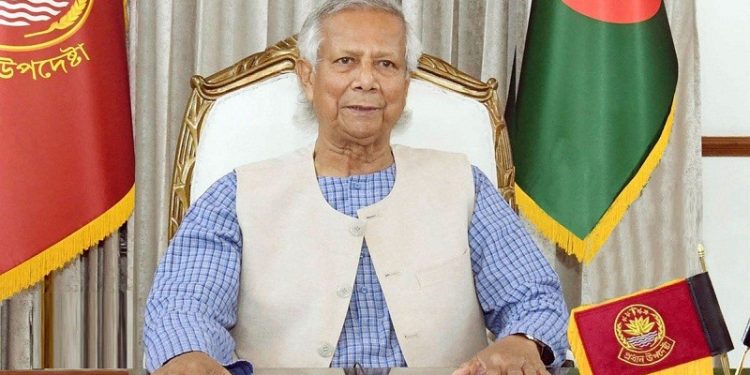 তরুণদের সম্মিলিত প্রচেষ্টায় বাংলাদেশ মাথা উঁচু করে দাঁড়াবে: প্রধান উপদেষ্টা