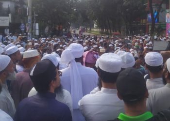 গাজীপুরে কুটির শিল্প মেলায় লটারির নামে প্রতারণা, এলাকাবাসীর বিক্ষোভ