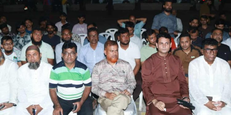 উত্তরা মুগ্ধ মঞ্চে তারেক রহমানের সাক্ষাৎকার প্রদর্শন