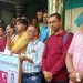 বাগেরহাটে সাংবাদিক হত্যার প্রতিবাদে নাটোরে মানববন্ধন