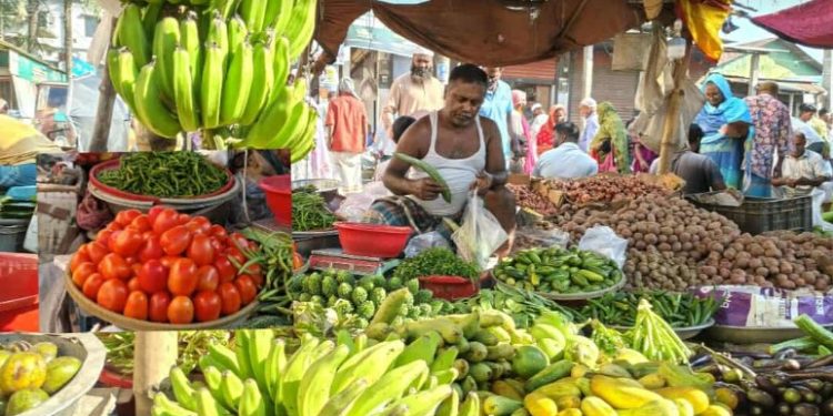 শীতের আগমনকে ঘিরে গাজীপুরের বিভিন্ন হাট বাজারে উঠছে প্রান্তিক কৃষকের শাকসবজি