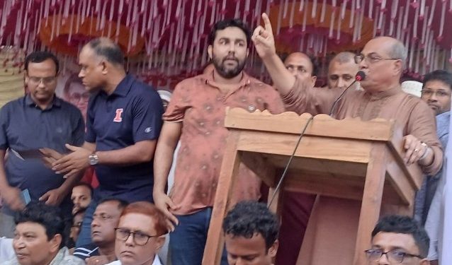 ‘আগামীর বাংলাদেশ আমরা সবাই মিলে গড়ে তুলবো’: ছাইয়েদুল আলম বাবুল