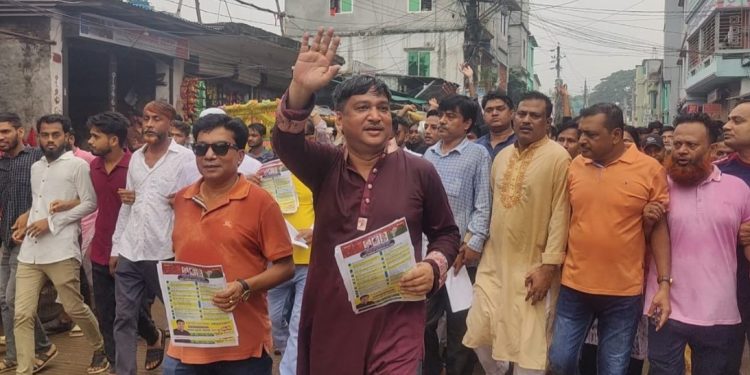 টঙ্গীতে বিএনপির ৩১ দফা বাস্তবায়নের প্রচারণা:সত্য ও ন্যায়ের বার্তা পৌঁছে দিচ্ছে জনগণের দ্বারে