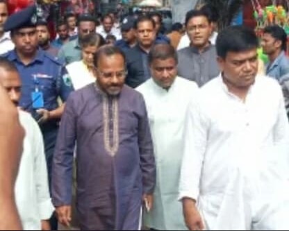 নাটোরের লালপুরে ঐতিহ্যবাহী কালীপূজা ও মেলা পরিদর্শনে ভারতীয় সহকারী হাইকমিশনার