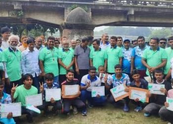 ঝিনাইদহে দূরপাল্লার সাঁতার প্রতিযোগিতা সফলভাবে সম্পন্ন