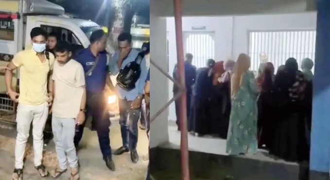 সাভারে আবাসিক হোটেল থেকে ৯ নারীসহ আটক ২২