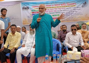 দৃষ্টি প্রতিবন্ধীদের পাশে মানবতার হাত—শতাধিক হতদরিদ্র ও দৃষ্টি প্রতিবন্ধীর মাঝে সাদা ছড়ি ও সেলাই মেশিন বিতরণ