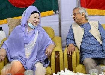 প্রধান উপদেষ্টার সঙ্গে বিএনপি চেয়ারপারসন বেগম খালেদা জিয়ার সৌজন্য সাক্ষাৎ