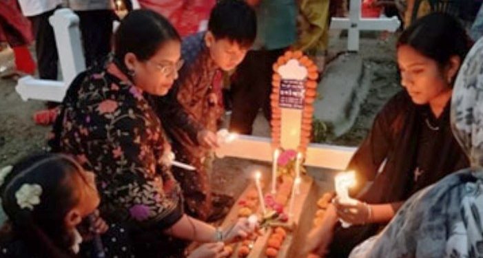 নাটোরের খ্রিস্টান ধর্মপল্লীগুলোতে ‘অল সোলস ডে’ পালিত