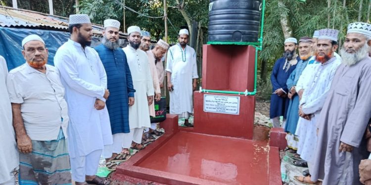 কাপাসিয়ায় সালাহউদ্দিন আইউবীর উদ্যোগে তিনটি গভীর নলকূপ স্থাপন