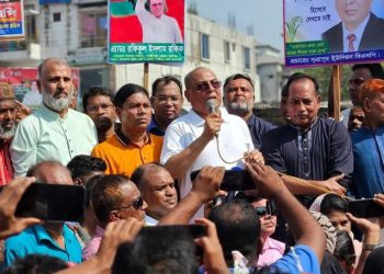 গাজীপুর-১ আসন  ছাইয়েদুল আলম বাবুলকে মনোনয়নের দাবিতে মিছিল-সমাবেশ