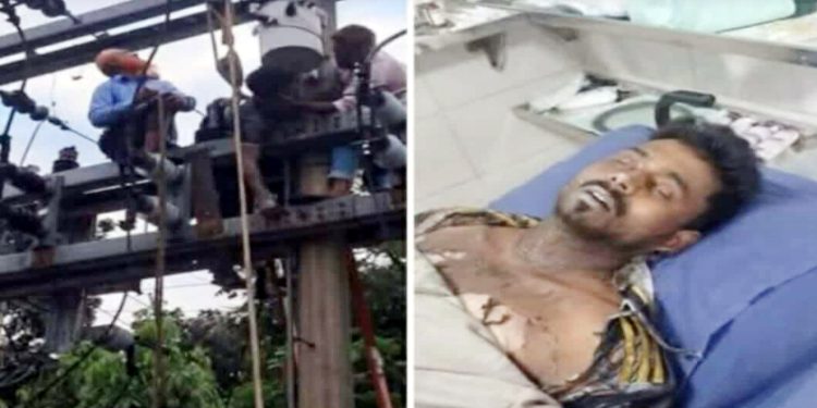 রাজধানীর সাভারের জিরানী এলাকায় বিদ্যুৎস্পৃষ্ট হয়ে পল্লী বিদ্যুৎ কর্মীর মর্মান্তিক মৃত্যু