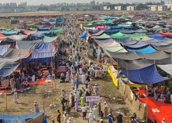 টঙ্গীর তুরাগ তীরে পাঁচদিনের জোড় ইজতেমার প্রথম দিনে দুই মুসল্লীর মৃত্যু