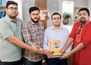 আলমডাঙ্গায় উপজেলা নির্বাহী অফিসার শেখ মেহেদী ইসলামের বিদায় সংবর্ধনা