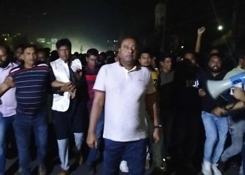 আওয়ামী লীগের নাশকতার প্রতিবাদে সাভারে বিএনপি’র বিক্ষোভ