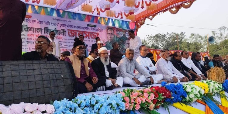 মানুষ ভোটের মাধ্যমে তাদের প্রাপ্য অধিকার আদায় করবে,বেহেশত- দোজখ দেখিয়ে লাভ হবেনা: অনিন্দ্য ইসলাম অমিত