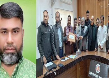 চুয়াডাঙ্গা-১ আসনে বিএনপির প্রার্থীর পক্ষে মনোনয়নপত্র সংগ্রহ