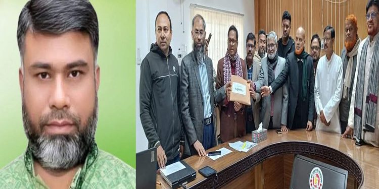 চুয়াডাঙ্গা-১ আসনে বিএনপির প্রার্থীর পক্ষে মনোনয়নপত্র সংগ্রহ