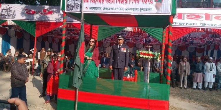আলমডাঙ্গায় যথাযোগ্য মর্যাদায় পালিত হলো মহান বিজয় দিবস