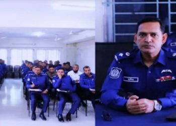 চুয়াডাঙ্গায় নির্বাচনী দায়িত্বে পুলিশের দক্ষতা বৃদ্ধিতে ৩ দিনব্যাপী প্রশিক্ষণ