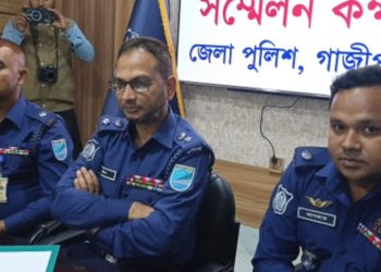 গাজীপুরে সাংবাদিকদের সাথে নবাগত পুলিশ সুপারের মতবিনিময় সভা